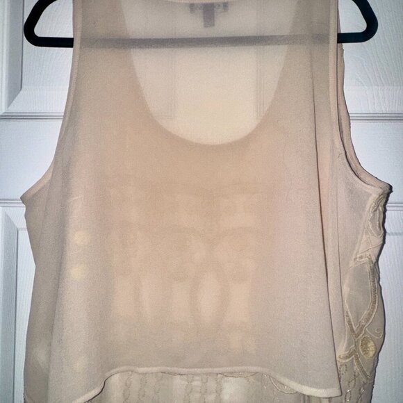 ✨ Express Embellished Sheer Tank Top | XL - Picture 3 of 6